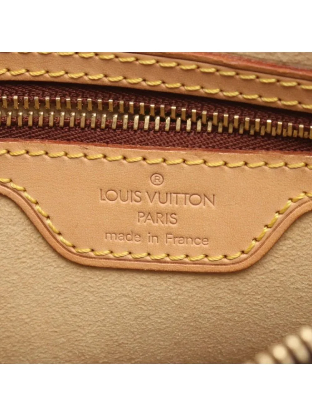 Louis Vuitton Shoulder Bag Looping MM Monogram Canvas Leather